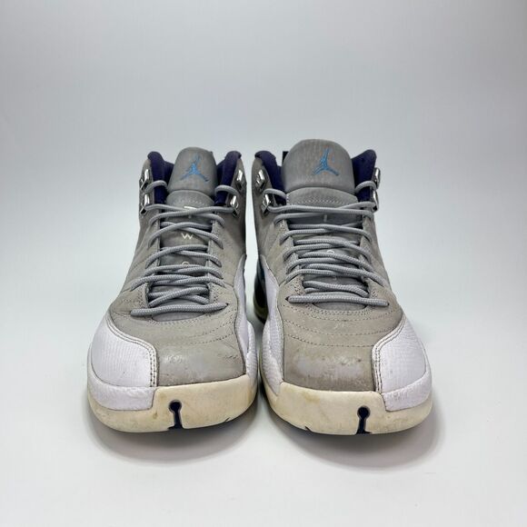 Nike Air Jordan 12 Gray University Blue Athletic Shoes 130690-007 Men\'s Size 9 main image 9